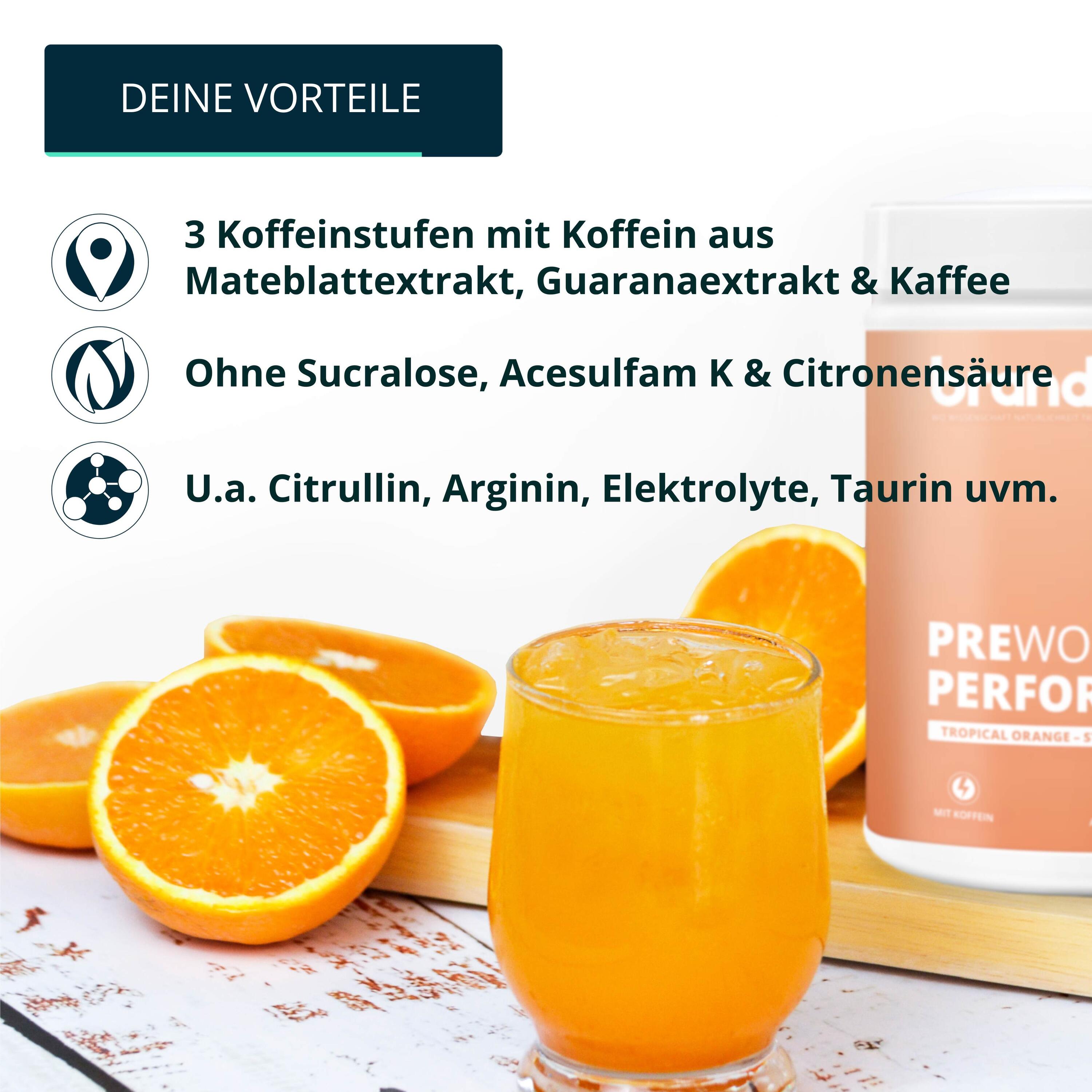 brandl® Pre-Workout Booster 2.0  | Stufe 2 3/6