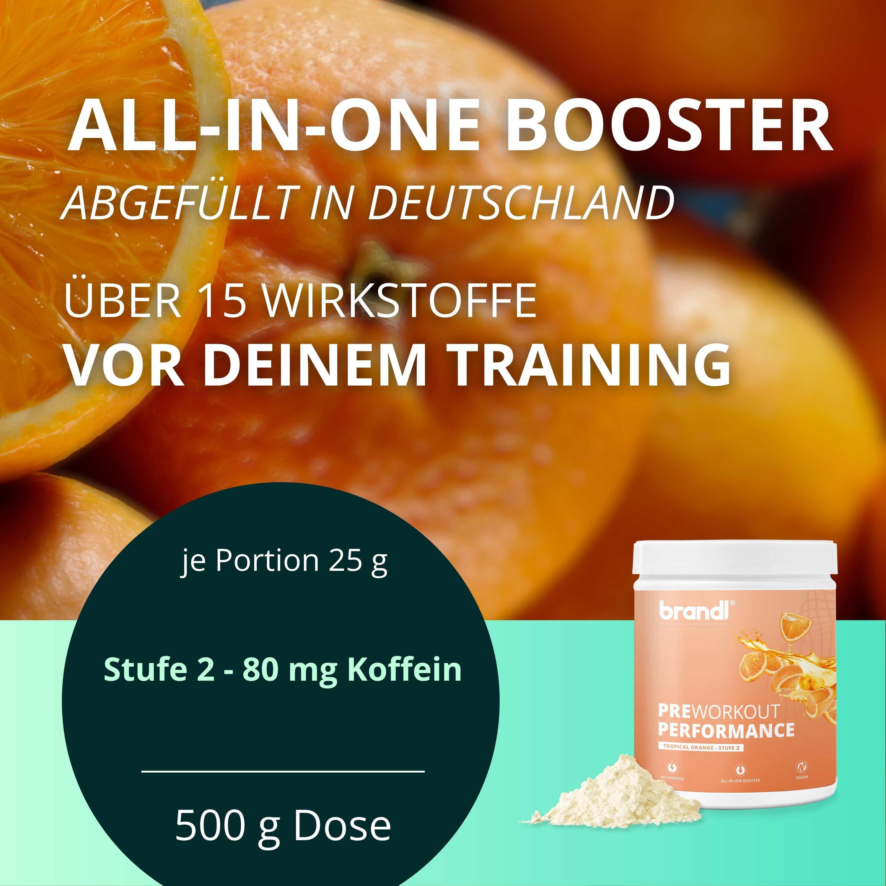 brandl® Pre-Workout Booster 2.0  | Stufe 2 2/6