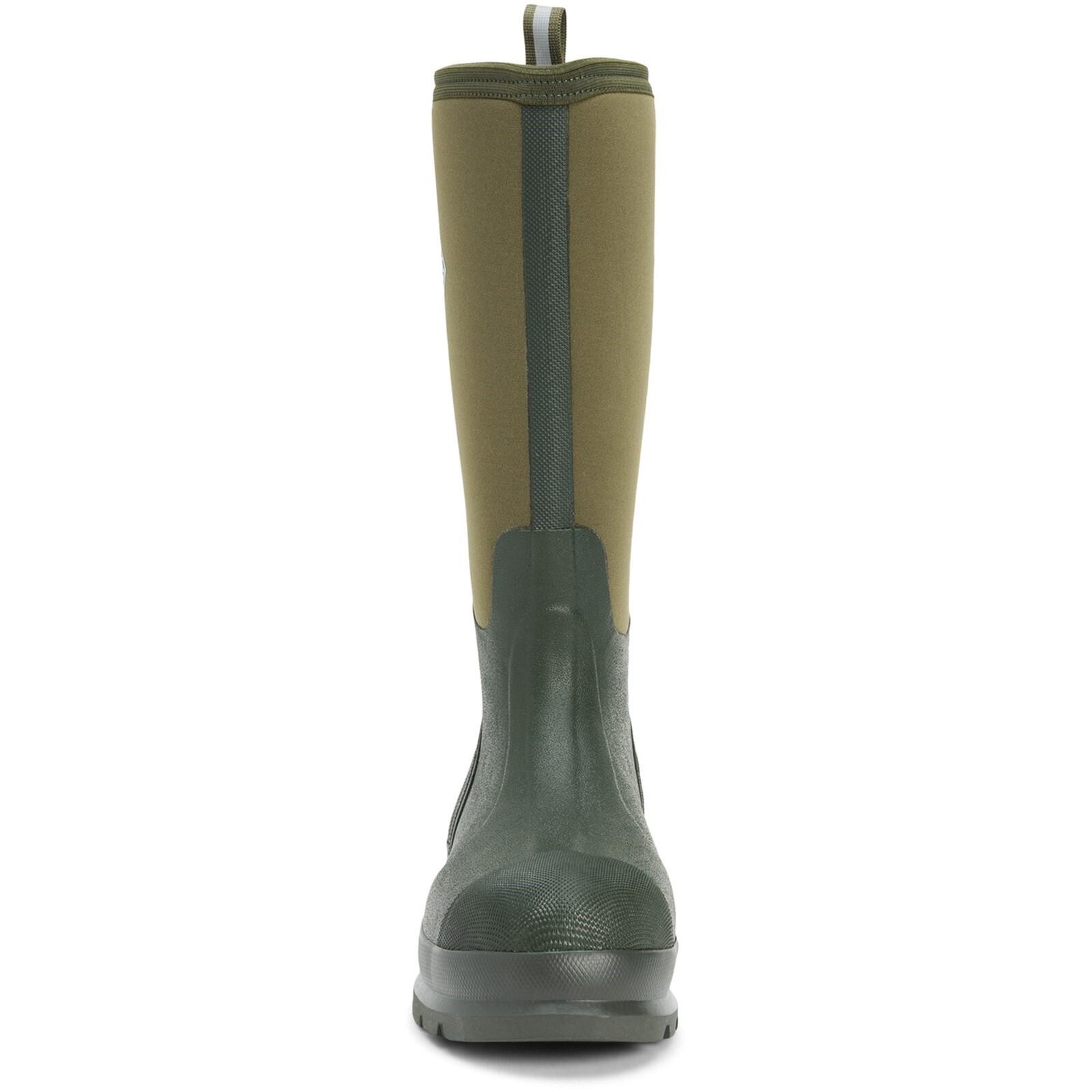 Chore Classic Hi Textile/Weather Wellingtons GREEN 4/7
