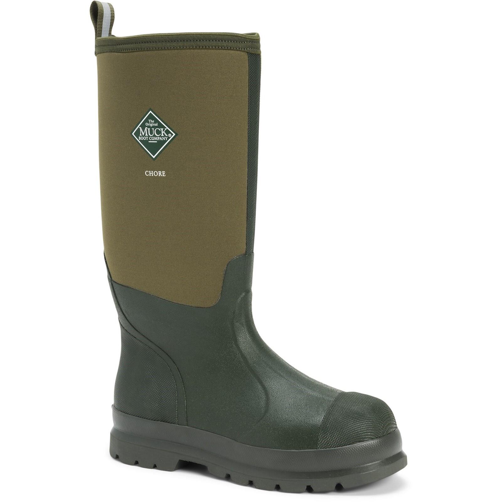 Chore Classic Hi Textile/Weather Wellingtons GREEN 2/7
