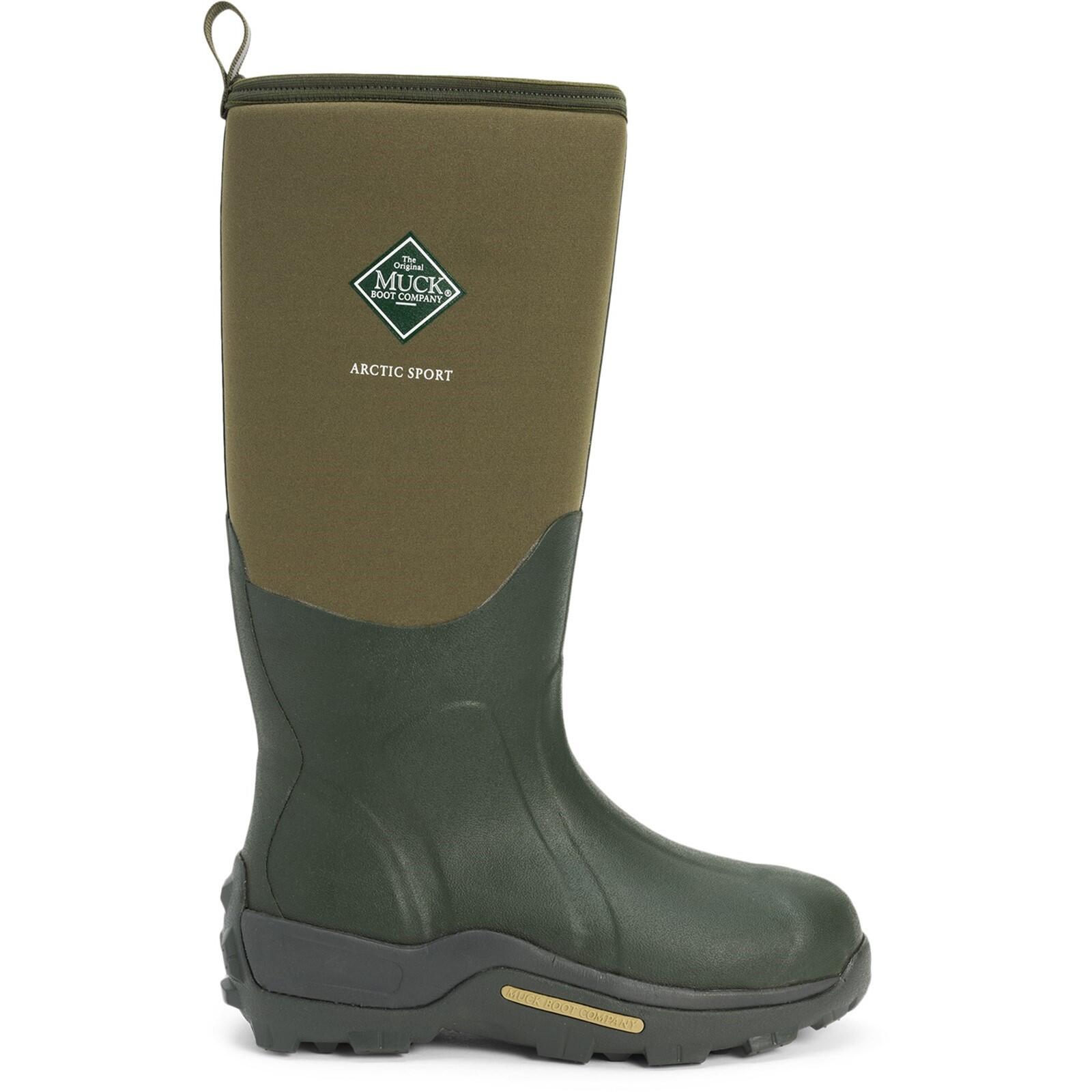 MUCK BOOTS Arctic Sport Textile/Weather Wellingtons GREEN