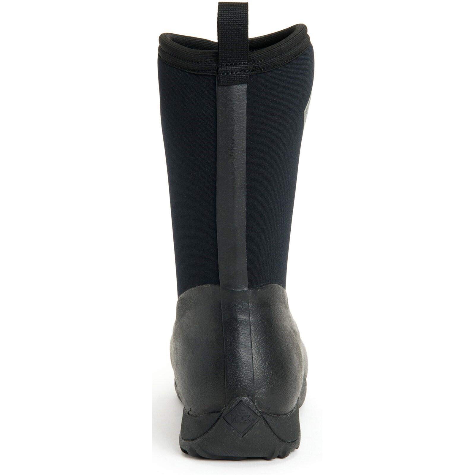 Arctic Weekend Textile/Weather Wellingtons BLACK 3/7