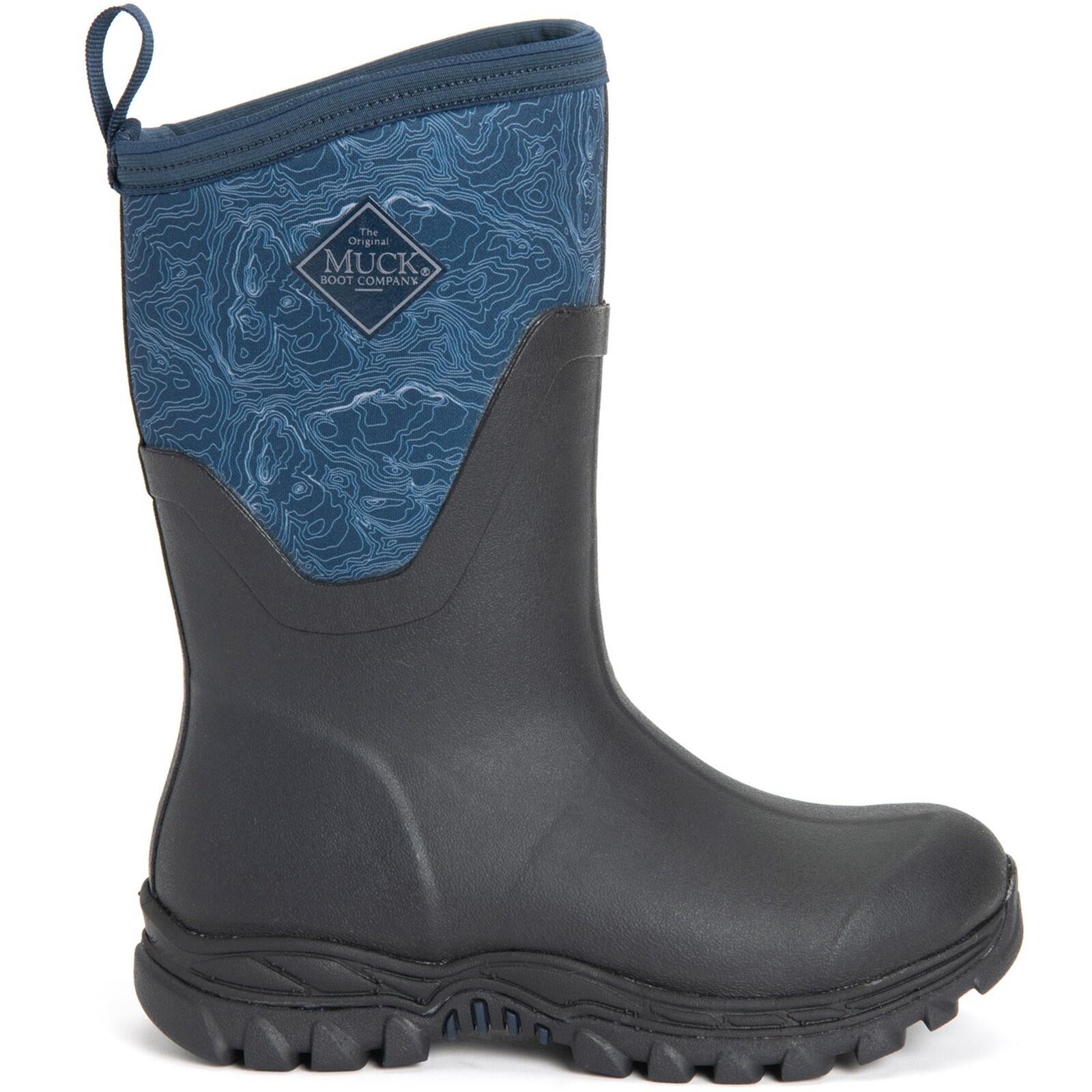 MUCK BOOTS Arctic Sport Mid Textile/Weather Wellingtons BLUE