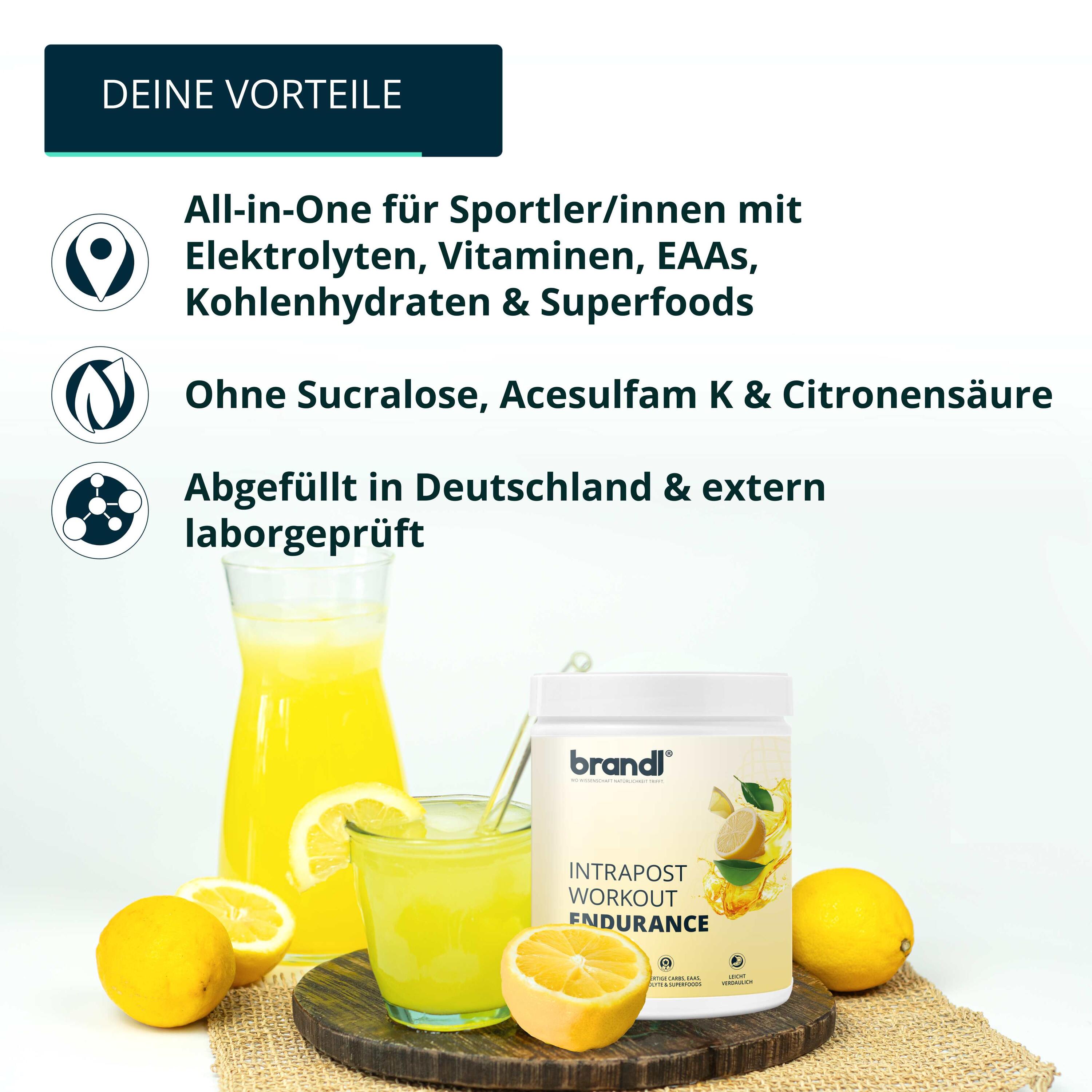 brandl® Ausdauer-Drink Elektrolyte (Mineralien) | Isotonisches Getränk 3/6