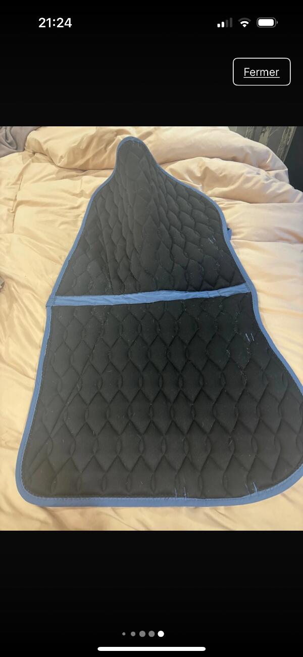 Entre Particuliers - Tapis de selle bleu BR 4/4