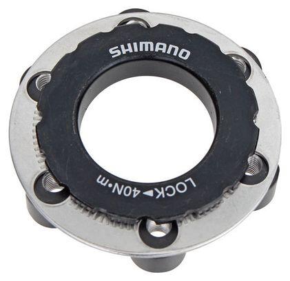 Adattatore Shimano SM-RTAD05 Centerlock a 6 fori - asse 15/20 mm nero