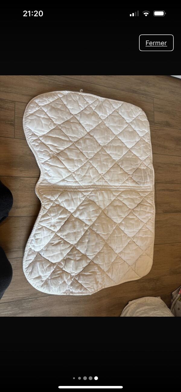 Entre Particuliers - Tapis de selle blanc 4/4