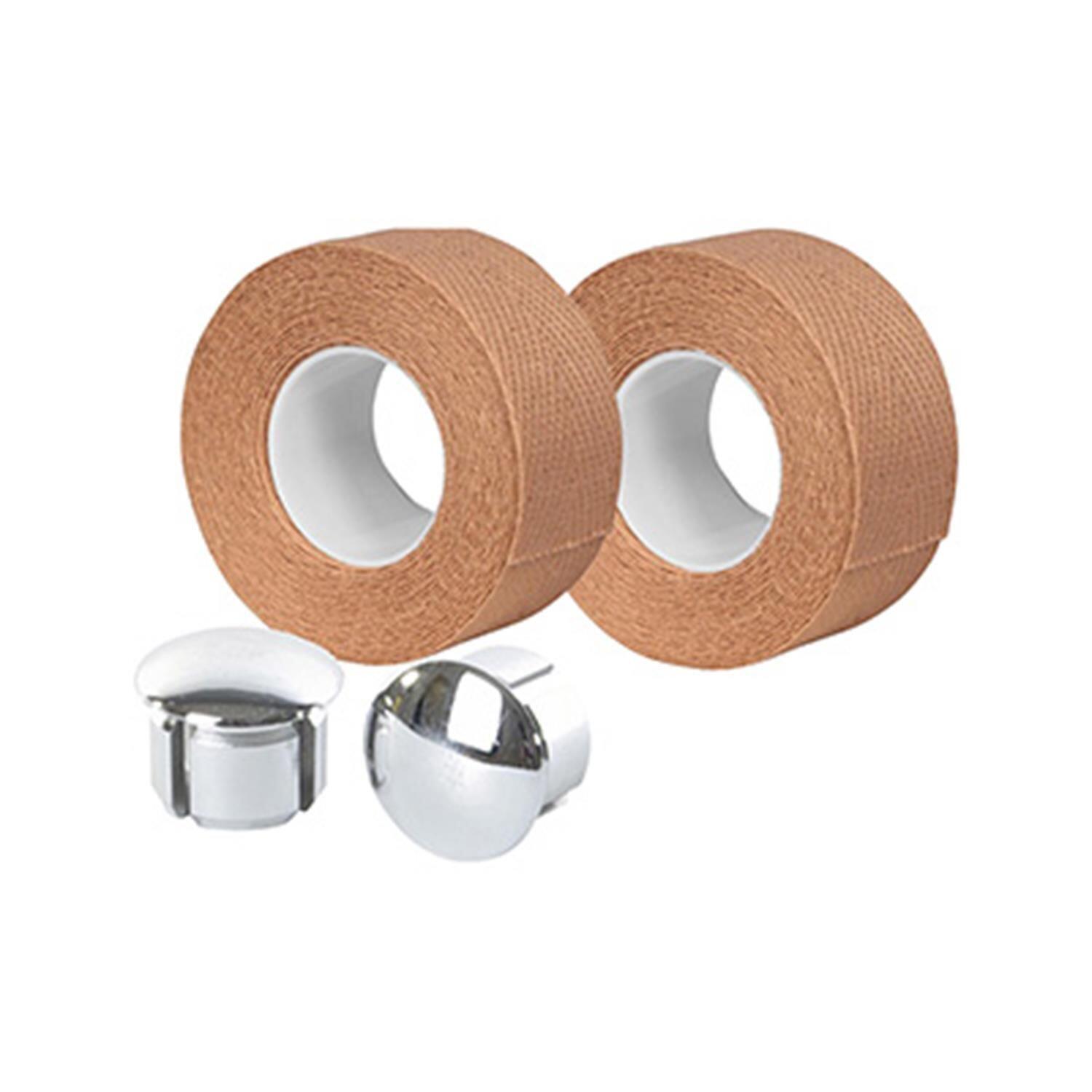 Velox - Blister De 2 Rubans De Cintre 90 Coton Velox Tressostar - Guidon - Beige - 20 Mm - Decathlon