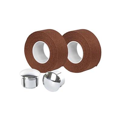 Velox stuurtape tressostar 90 katoen bruin (2 stuks)