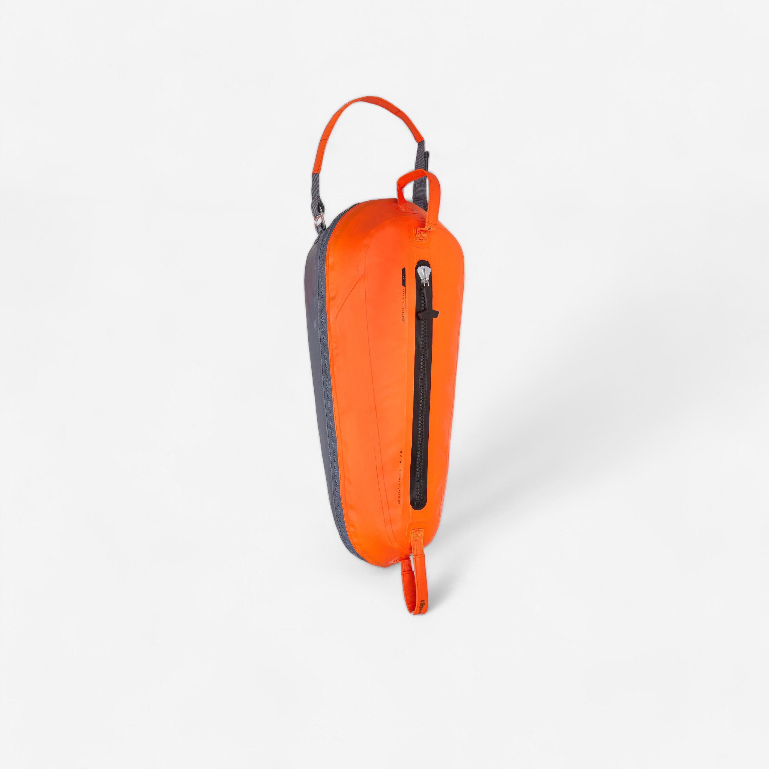 Sac étanche Highlander PVC - 16L - Orange - Pour Kayak, Rando, Outdoor - Neuf