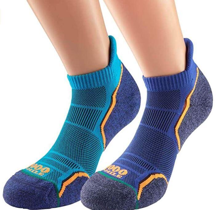 1000 Mile Run Socklet Twin Pack 1/6
