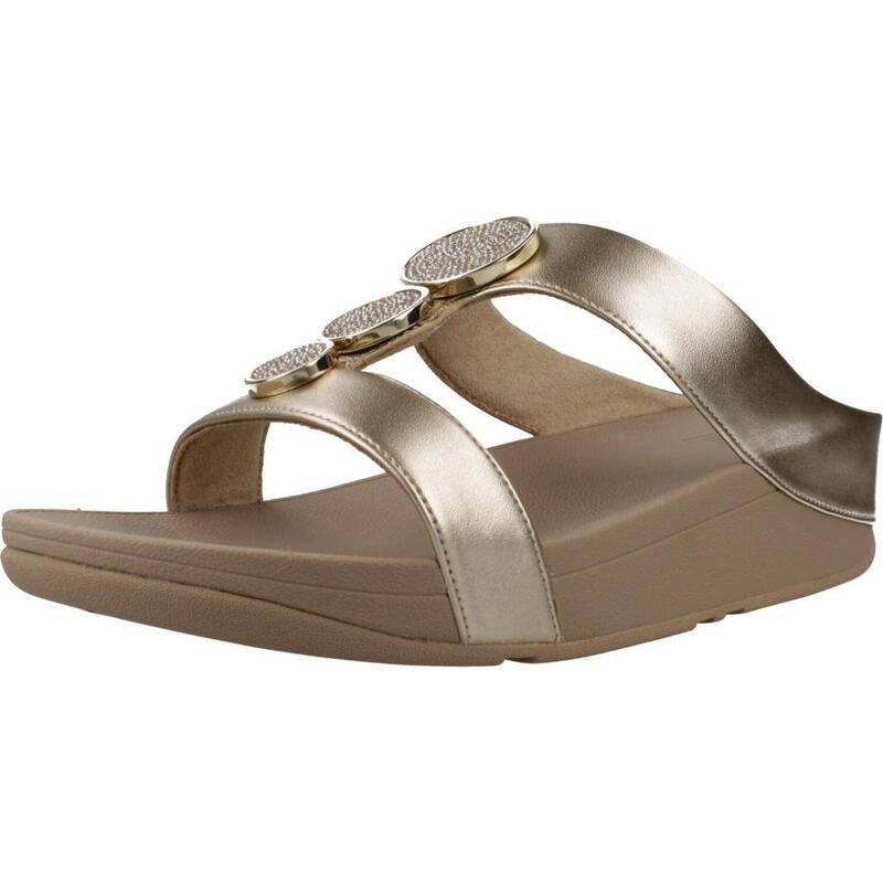 žabky Fitflop Model Halo Bead Circle Barva Zlato