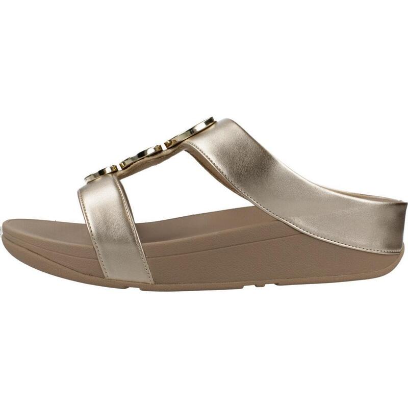 žabky Fitflop Model Halo Bead Circle Barva Zlato