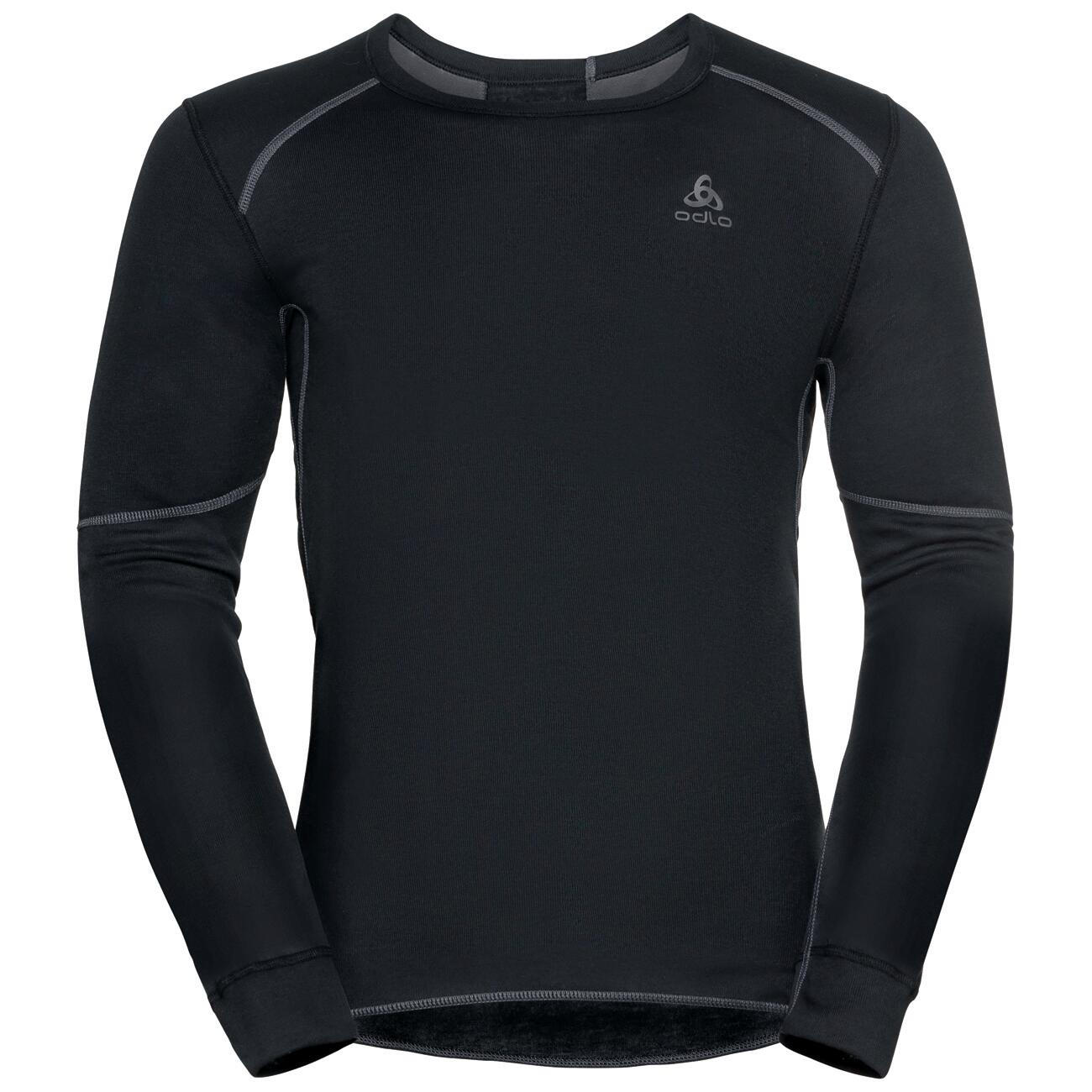 BL TOP CREW NECK L/S ACTIVE X WARM ECO - BLACK 6/7