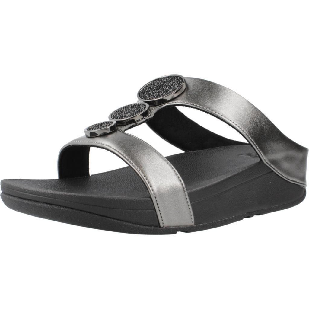 FLIP FLOP Sandalen Fitflop Model Halo Bead Circle Kleur Grijs