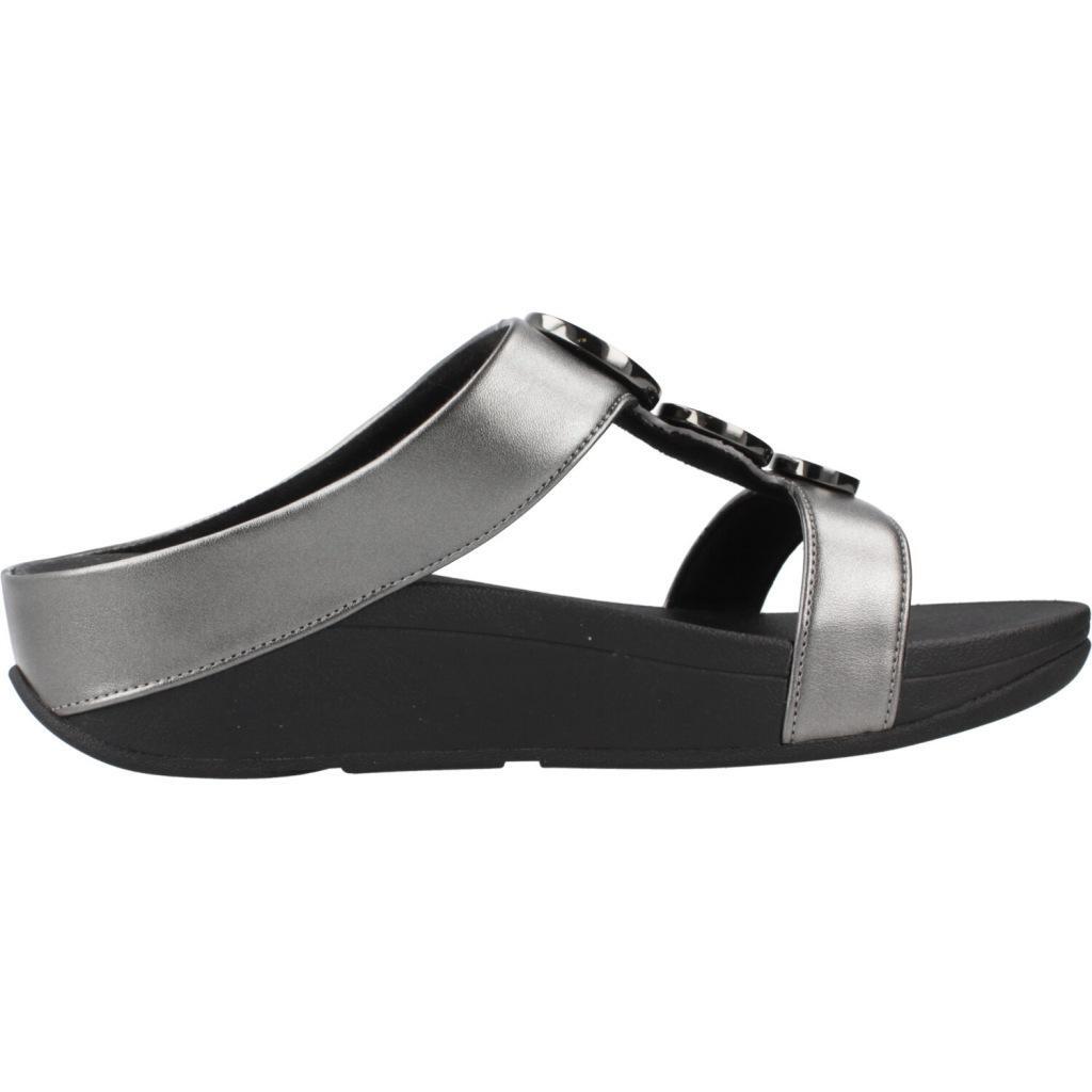 Sandales pour femme Fitflop Halo bead circle Noir 4/7