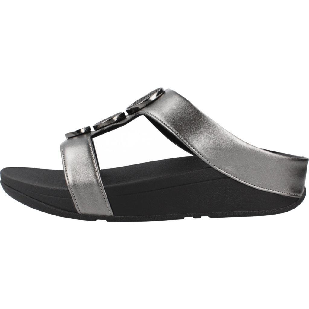 Sandales pour femme Fitflop Halo bead circle Noir 2/7