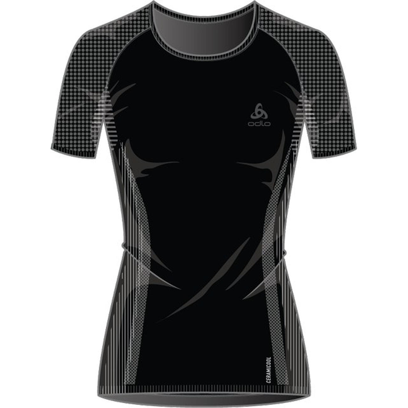 ODLO Odlo Bl Top Crew Neck S/S Performance X-Light Eco  ZWART M 5/6