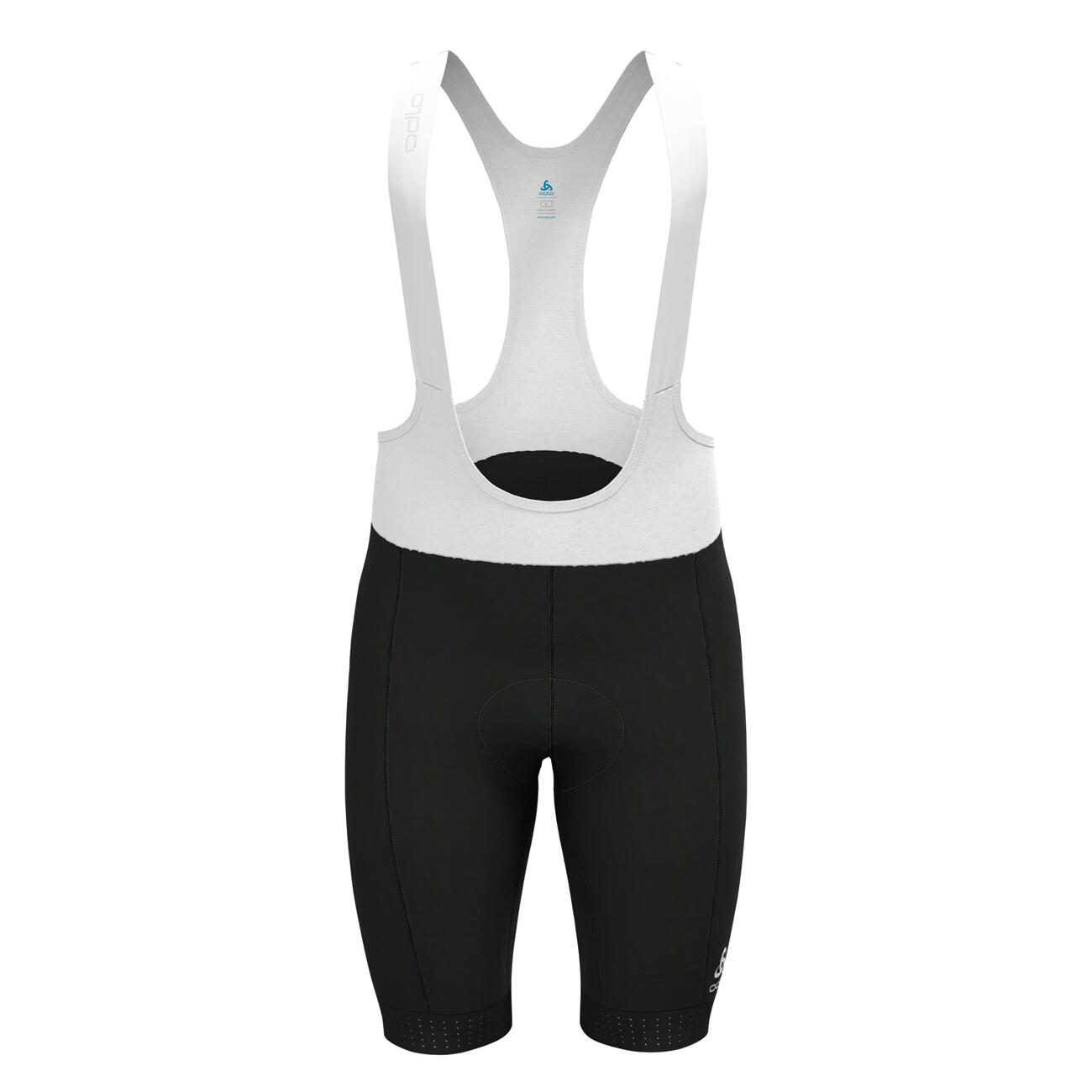 Cuissard court à bretelles Odlo Zeroweight Noir/Blanc 6/7