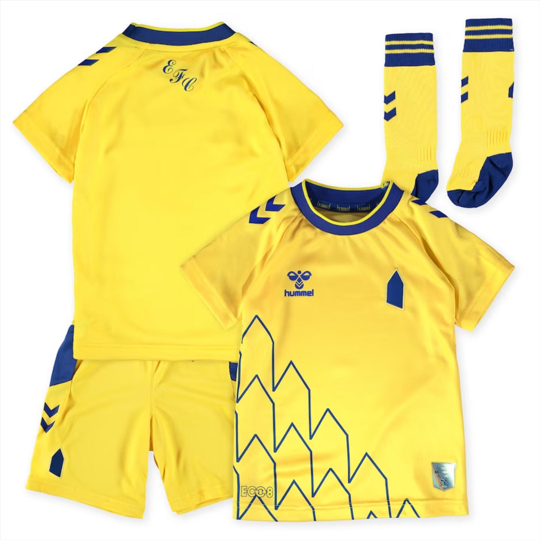 HUMMEL Everton Football Mini Kit Baby Hummel Third Mini Kit