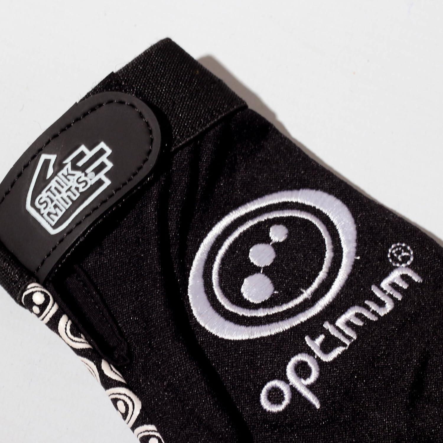 Optimum Kid's Rugby Gloves Extreme Stik Fingerless Mits 3/3
