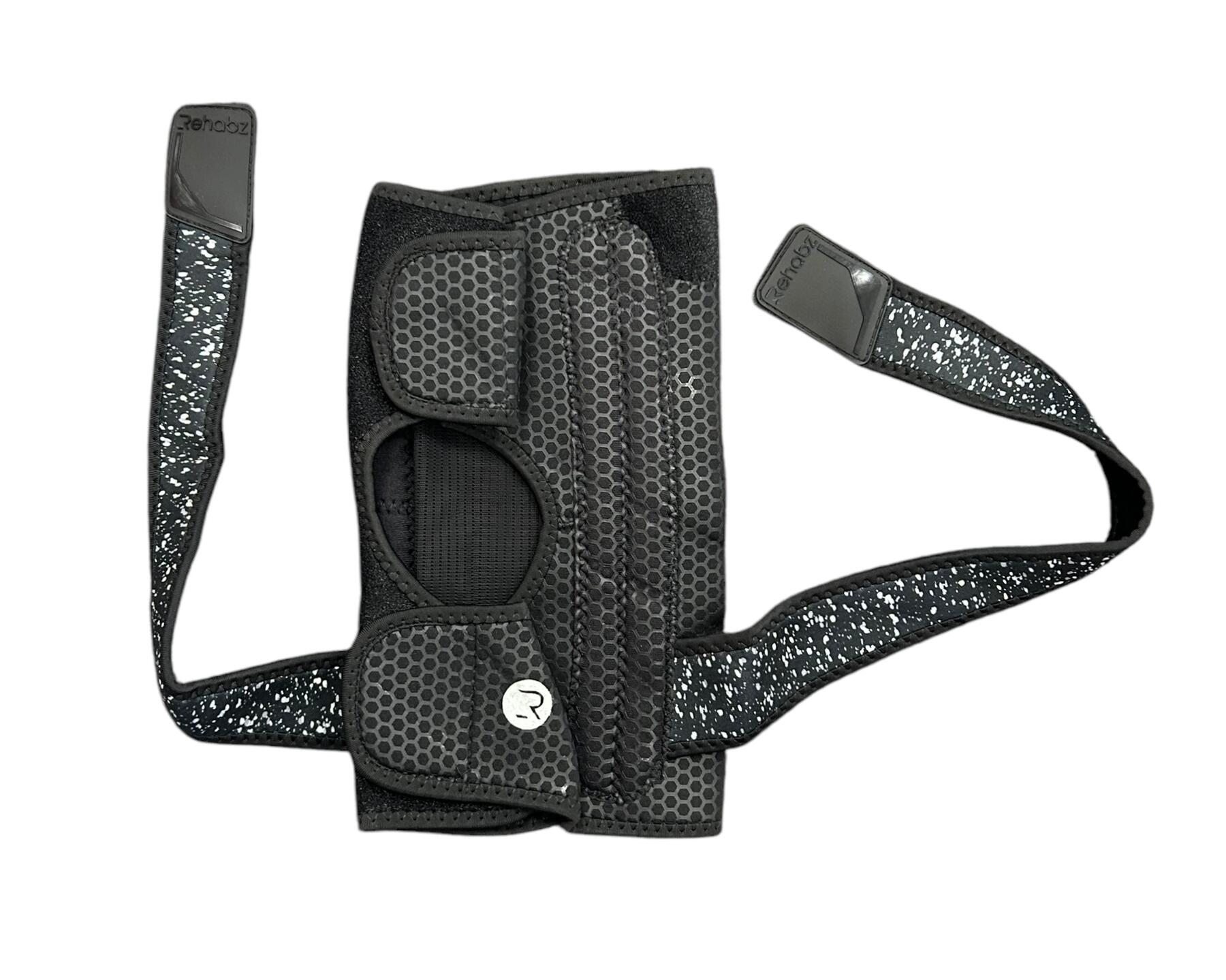 Rehab Sport Knee Brace Black Adult Knee Support 3/3