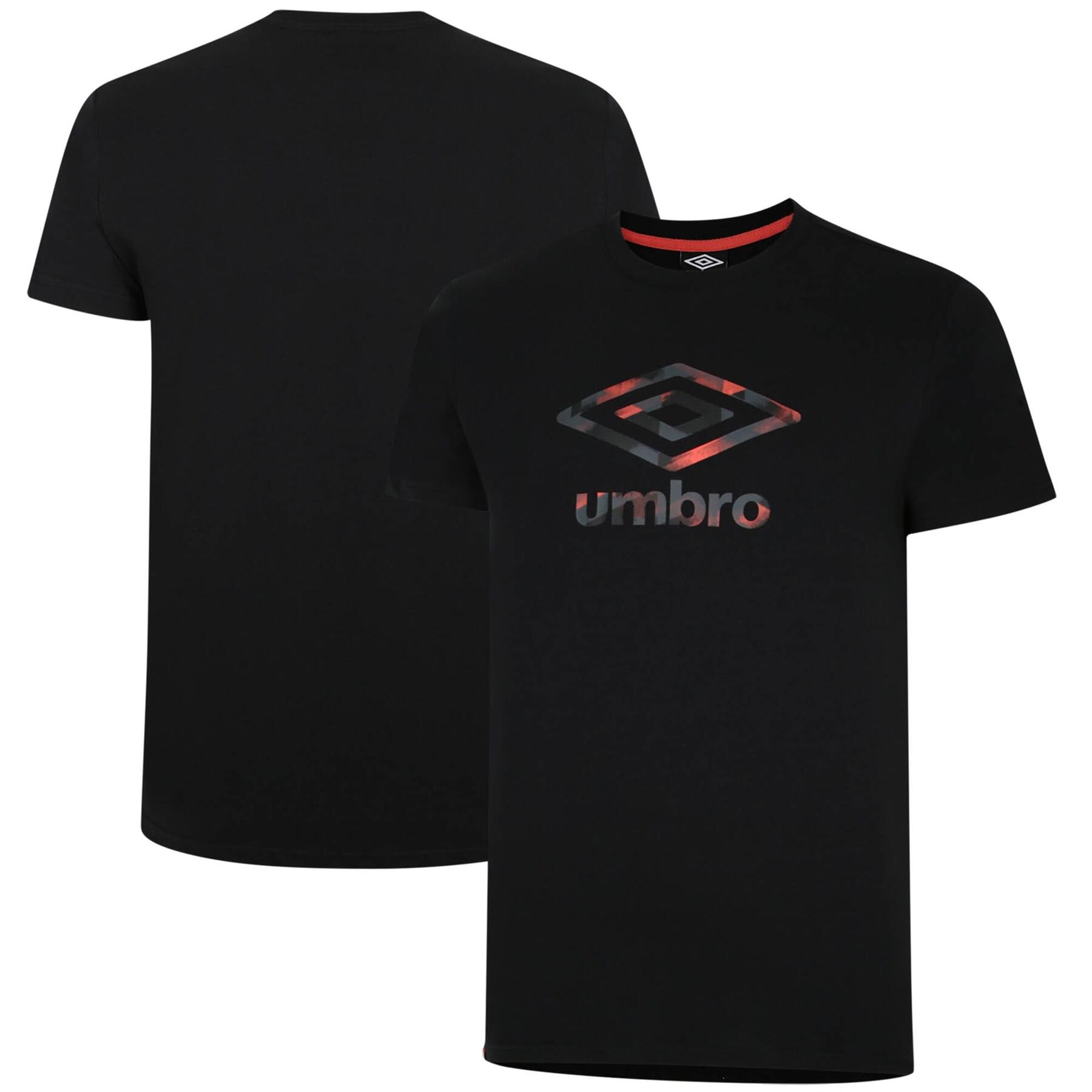 UMBRO England Rugby Men's T-Shirt Umbro RFU Icon II Black T-Shirt