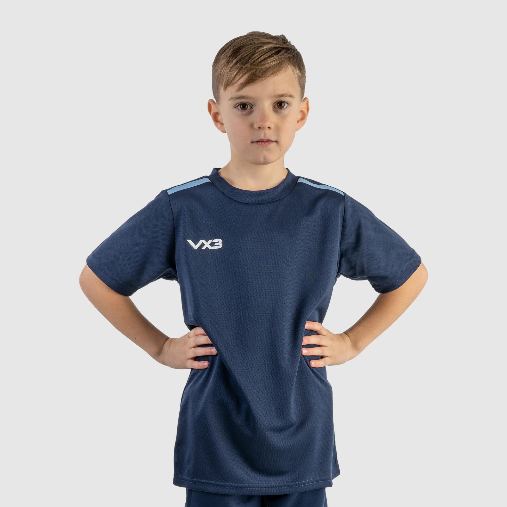 VX3 Navy Kid's Top Fortis T-Shirt 2/3