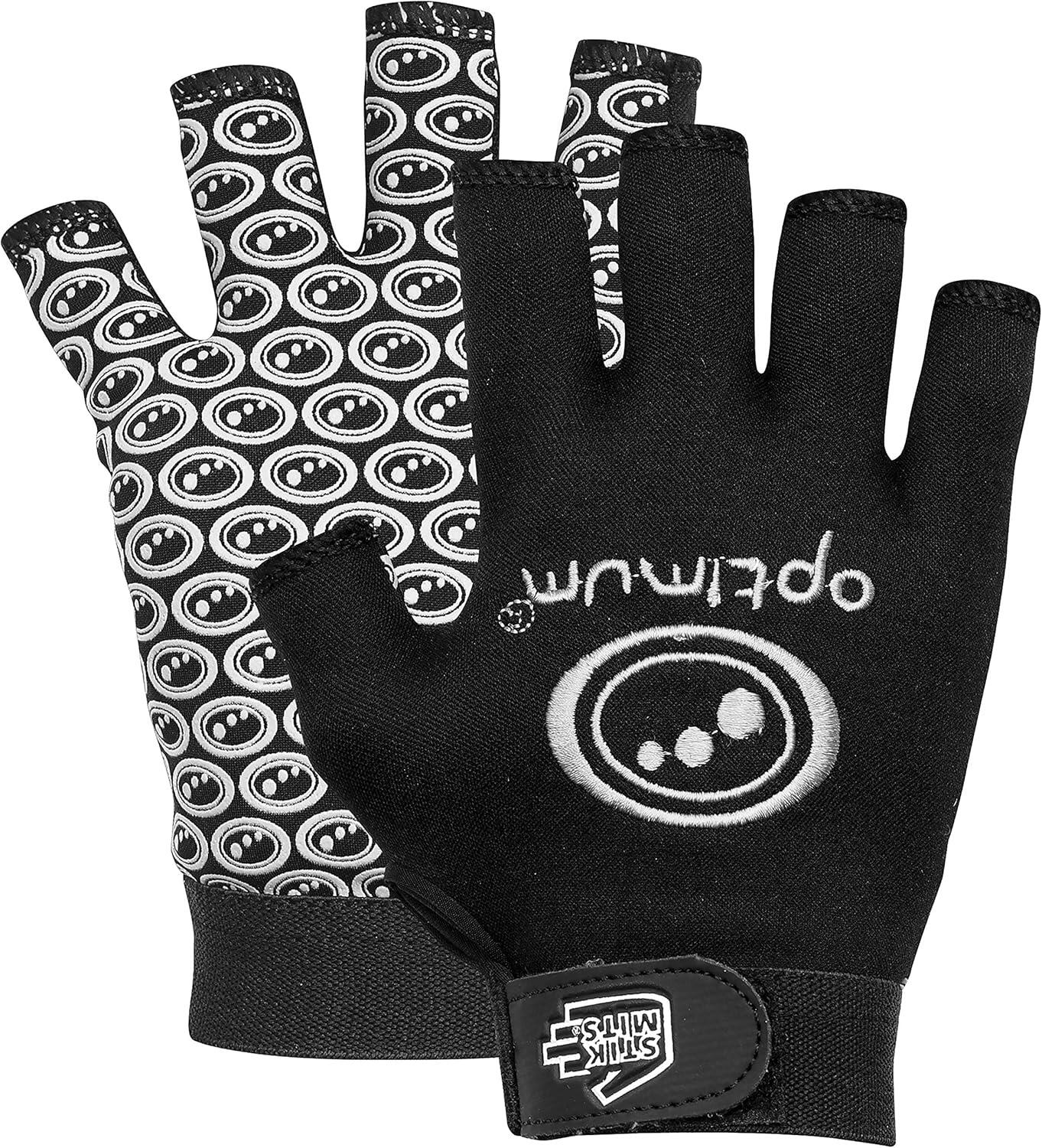 OPTIMUM Optimum Kid's Rugby Gloves Extreme Stik Fingerless Mits
