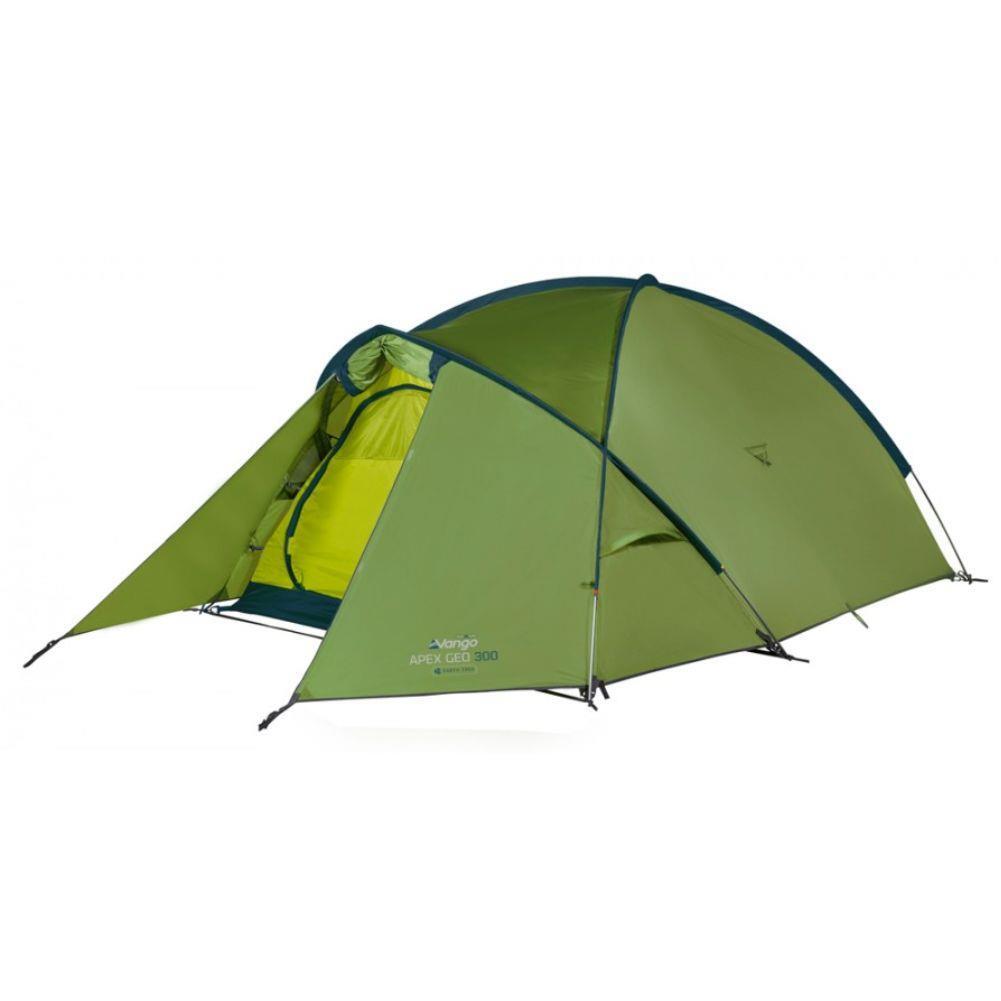 VANGO Vango Apex Geo 300 Semi-Geodesic 3-Person Tent – Pamir Green