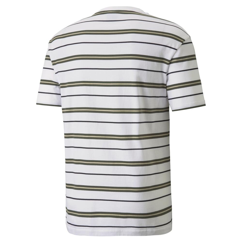 Puma White Men's T-Shirt Modern Basic Short Sleeve T-Shirt 3/3