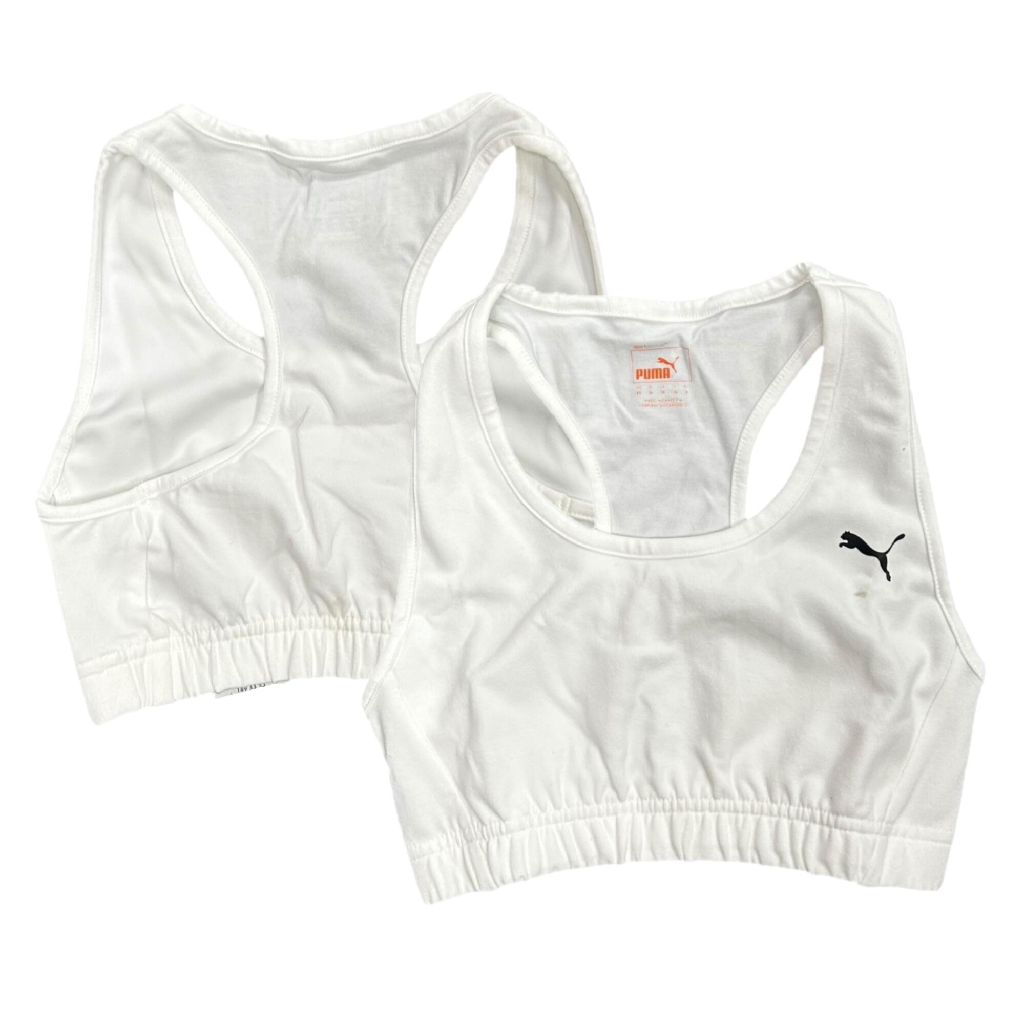 PUMA SOLINGEN Puma Women's Sports Bra White Essentials Bra