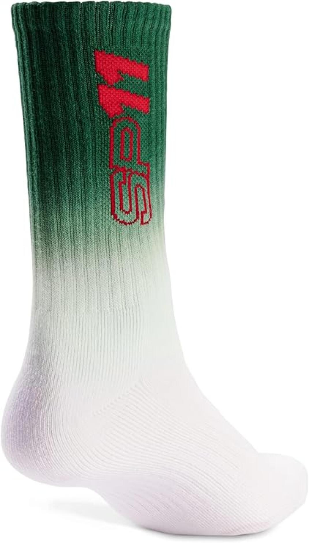 Red Bull Racing Socks Men's F1 Green/White Socks 2/3