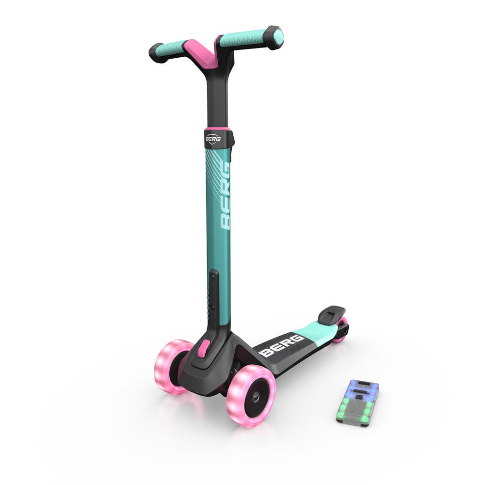Step voor Kinderen, 2+ Jaar, Opvouwbaar, LED-Deck, Nexo Mint 7/7