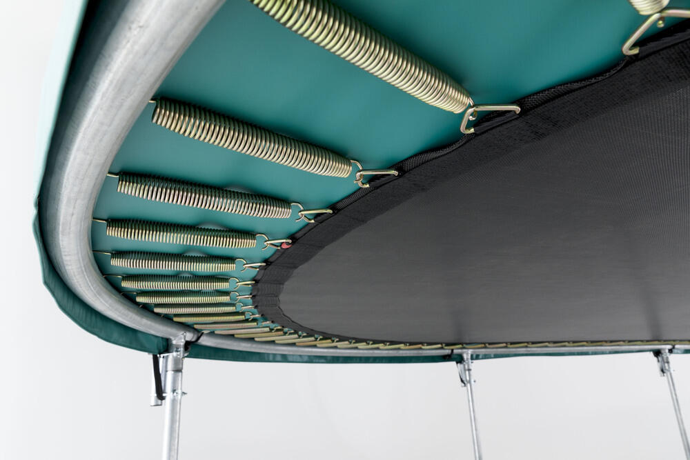 Trampoline+Filet de sécurité BERG Favorit Regular Ronde 430 Vert 5/7