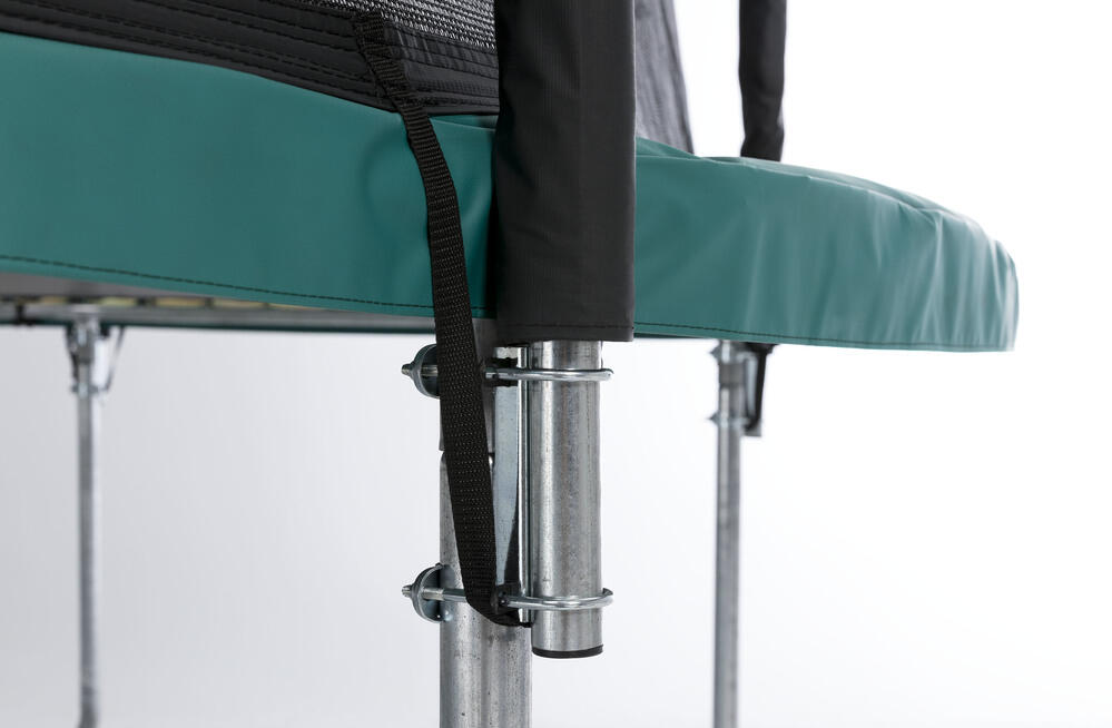 Trampoline+Filet de sécurité BERG Favorit Regular Ronde 430 Vert 6/7