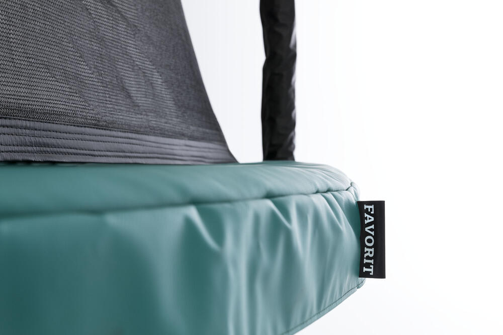 Trampoline+Filet de sécurité BERG Favorit Regular Ronde 430 Vert 7/7