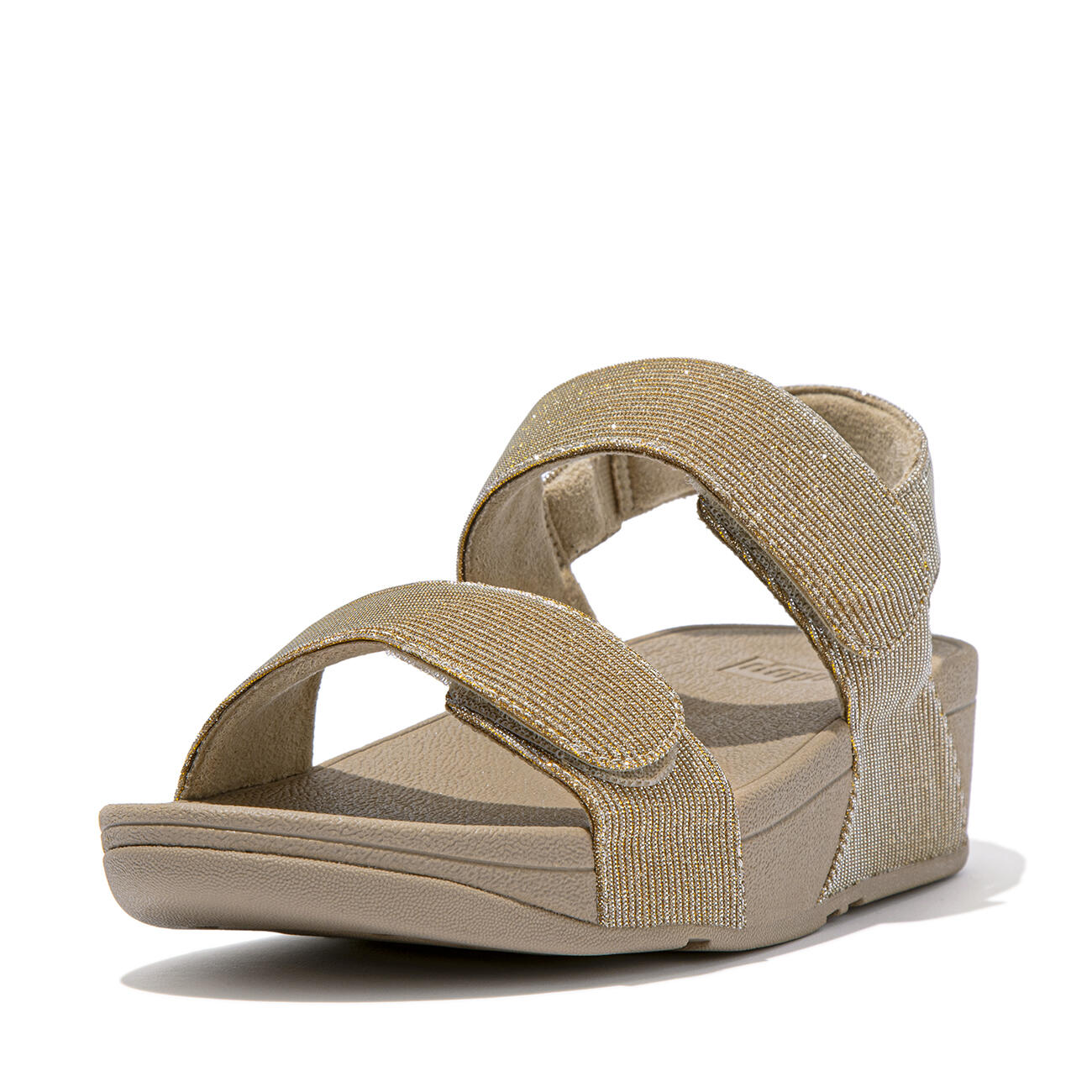 Sandales FitFlop Lulu Shimmerlux réglables arrière 1/7