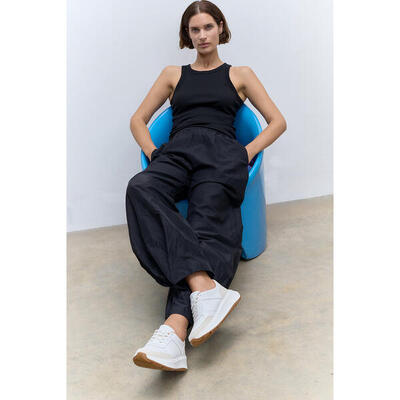 Fitflop f-mode suede/leren sneakers urban wit 42