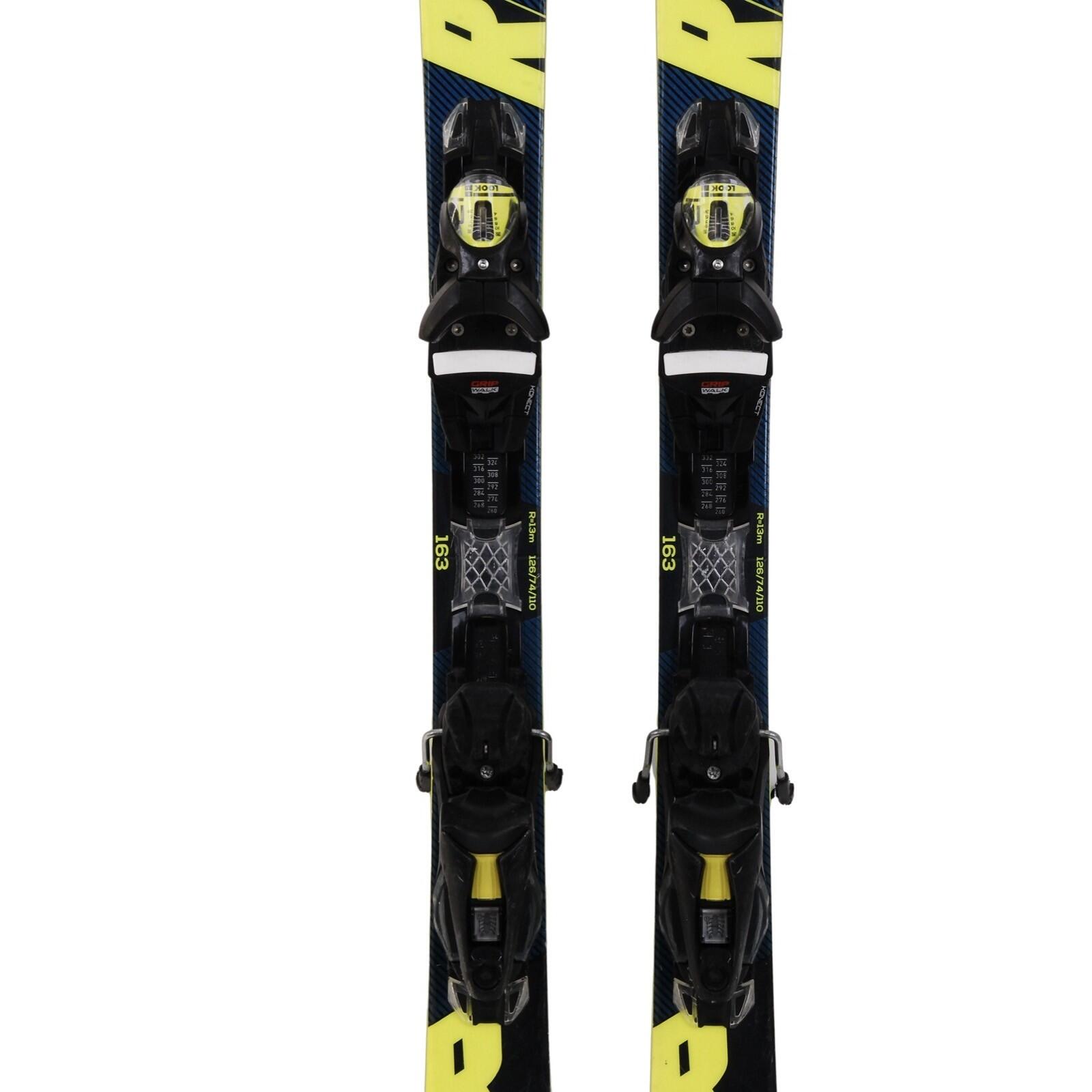 RECONDITIONNE - Ski Rossignol React 8 + Fixations 3/5
