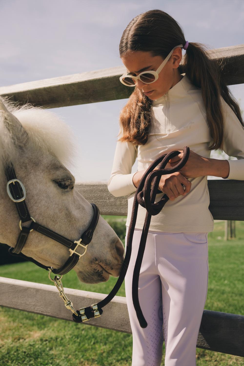 Pantalon d'équitation Miami – Filles – Legging d'équitation - Größe 4/5