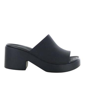 Chaussures Femme Crocs BROOKLYN SLIDE HEEL Vert Vert