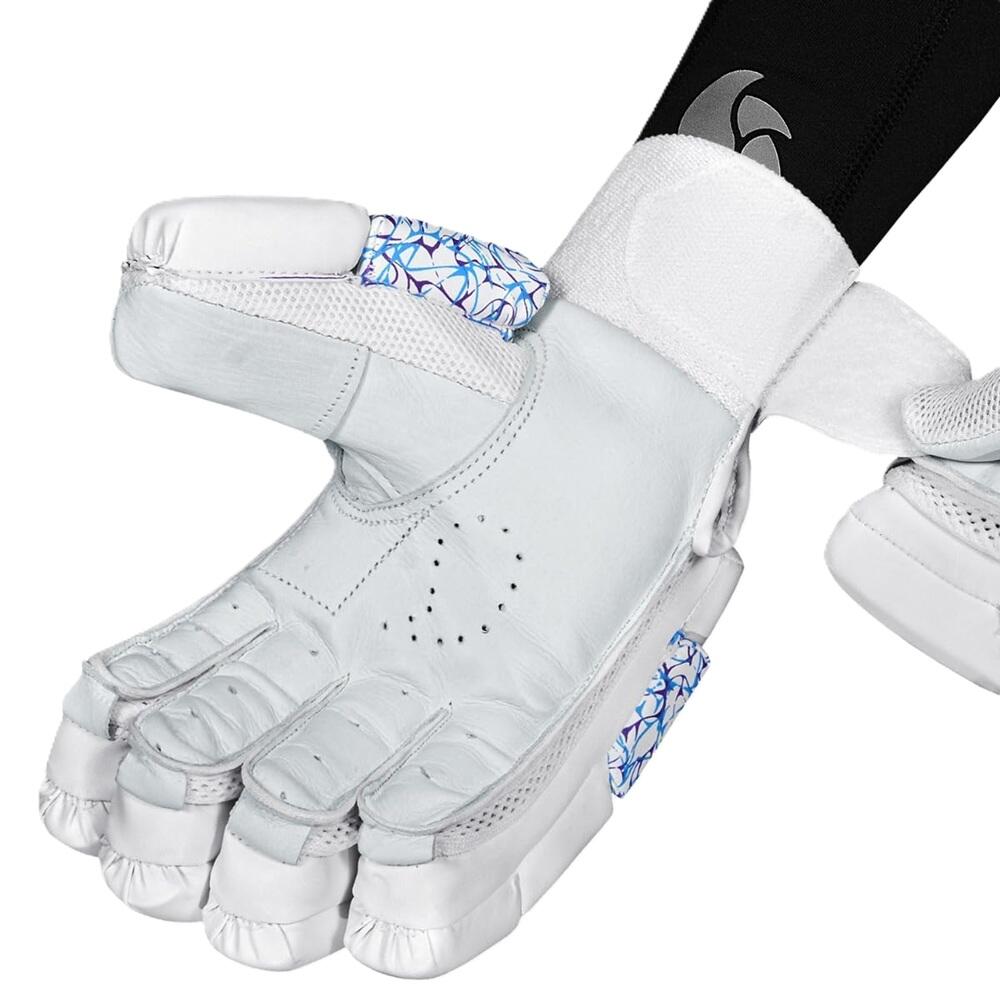 DSC Blu 4000 Cricket Batting Gloves | Lightweight | Fibre Reinforced Protection 4/4