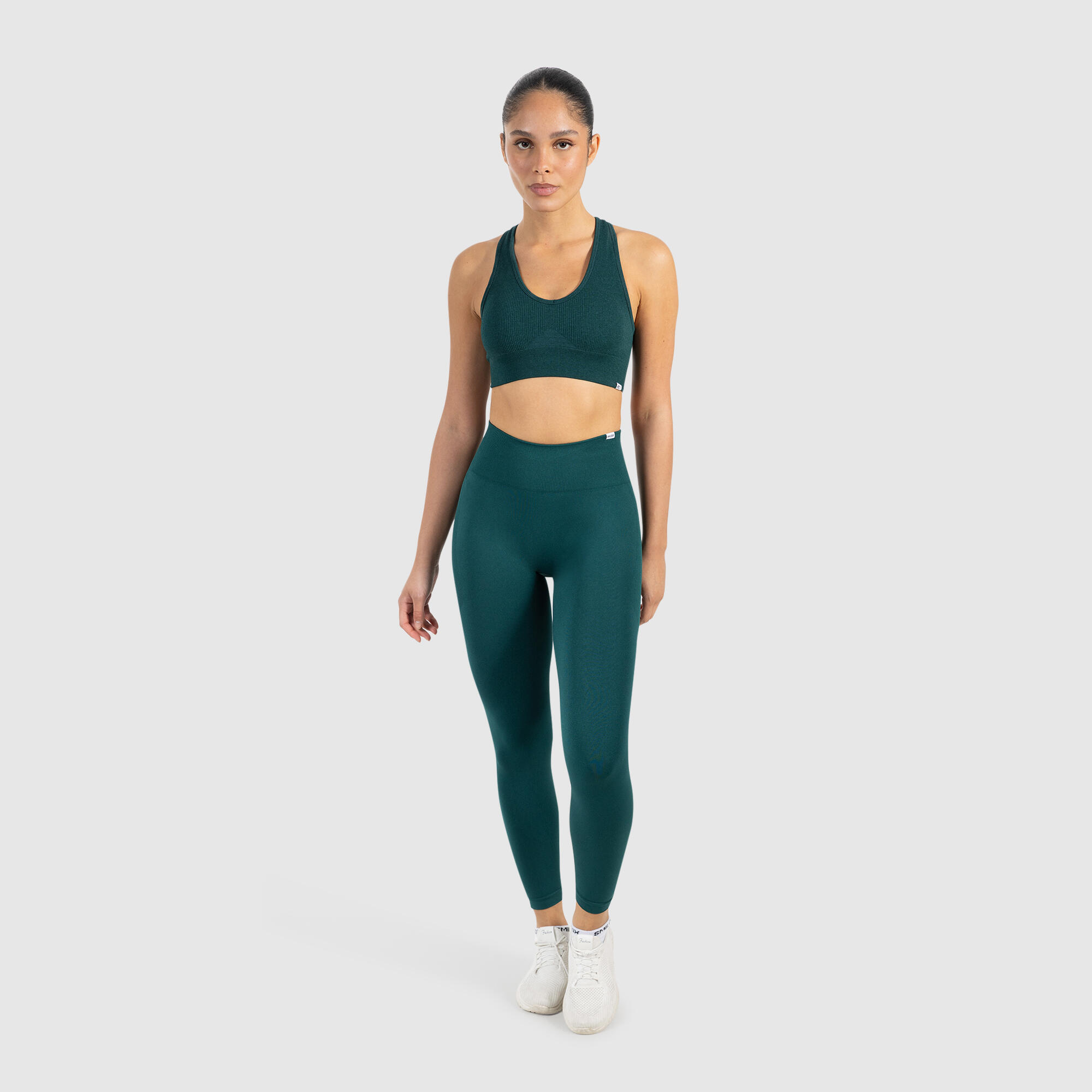 Damen Leggings Alira Dunkelgrün 3/5