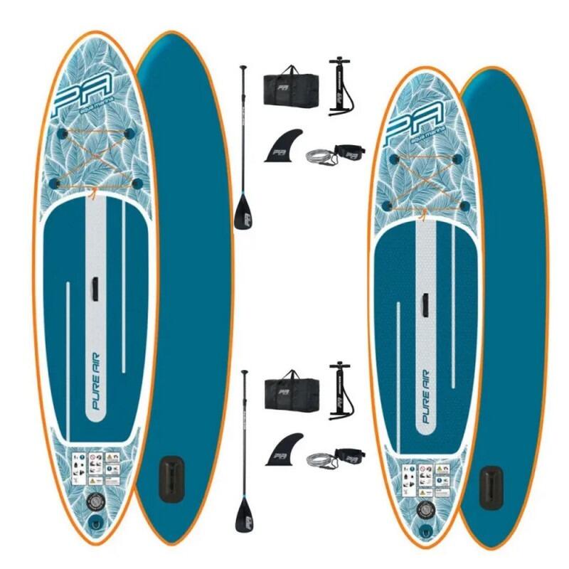 AQUA MARINA PAQUETE DE REMO INFLABLE AQUA MARINA PURE AIR 10.10 + PURE AIR 12.0