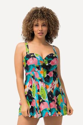 Damen Badekleid Früchte Softcups Quaste recycelt