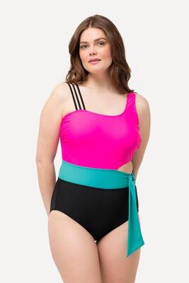 Dames badpak colorblocking zachte cups