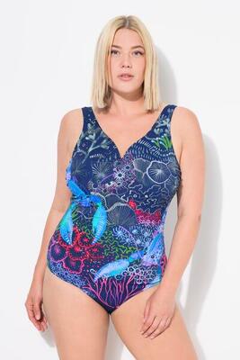 Damen Badeanzug Hummer Herzausschnitt Softcups recycelt