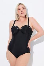 Femme Maillot de bain à bonnets souples. Bretelles réglables
