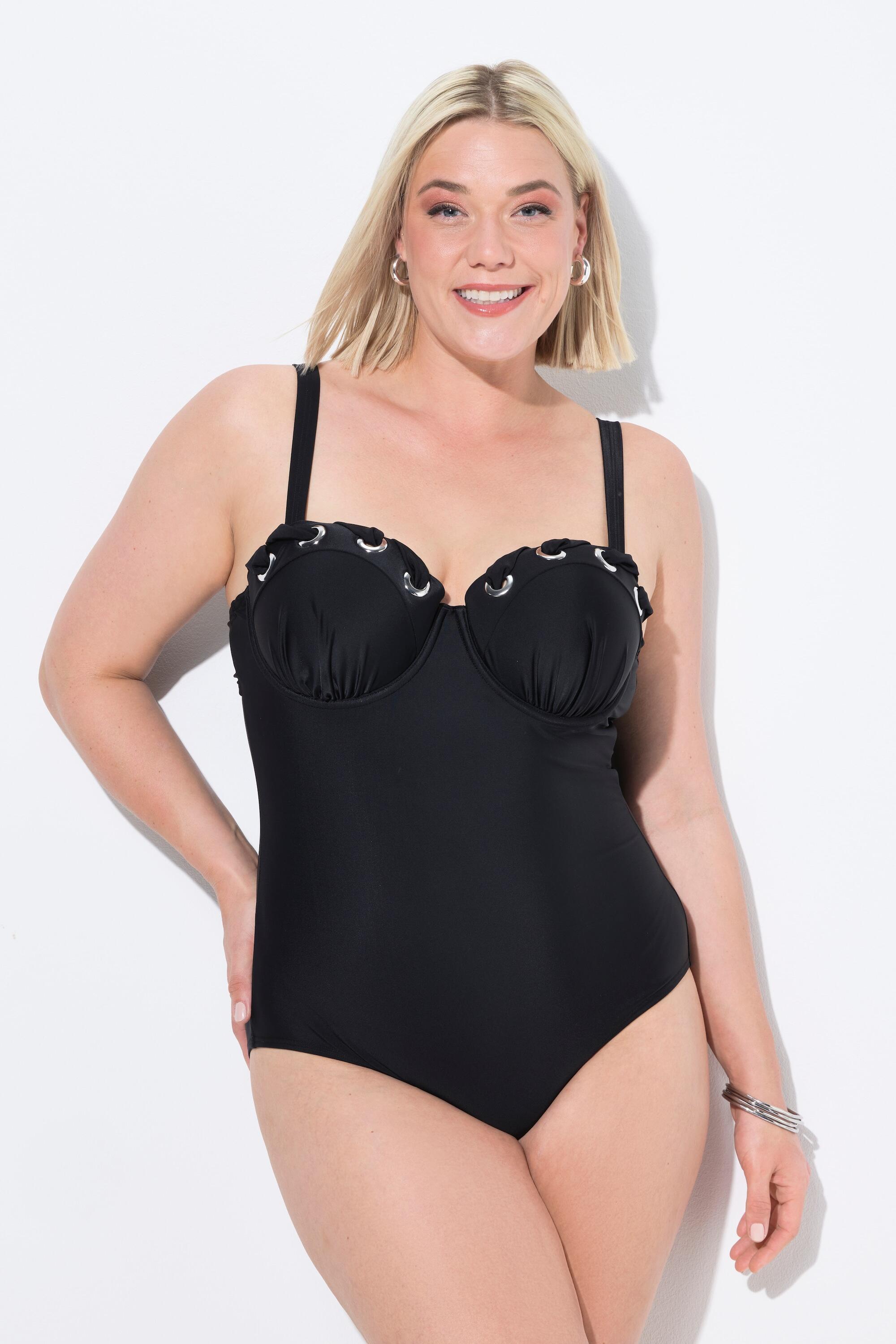 Femme Maillot de bain à bonnets souples. Bretelles réglables 6/7
